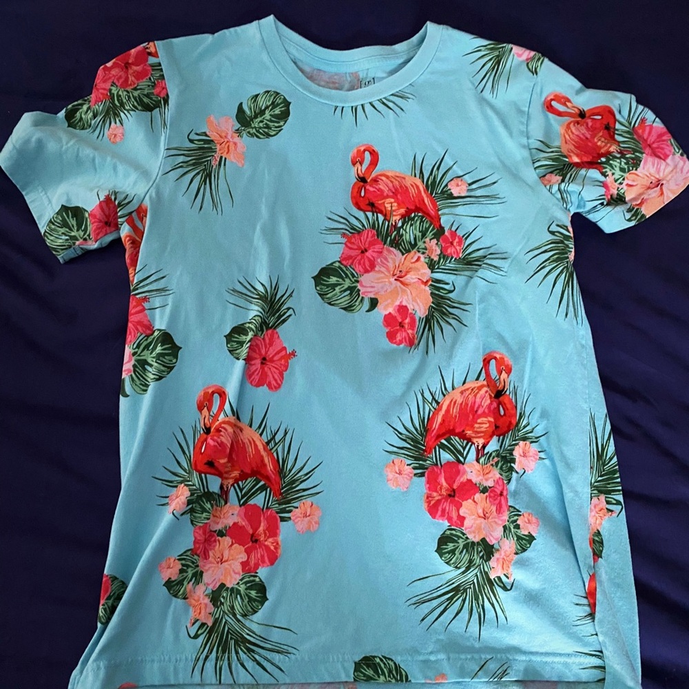Floral graphic summer Hawaiian Pattern t shirt
